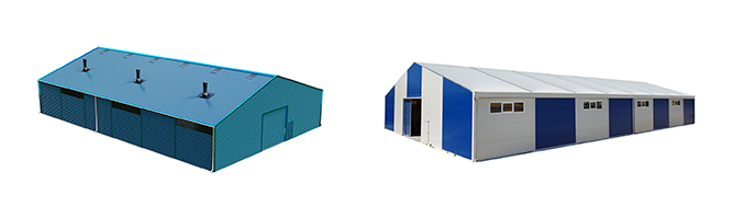 hale namiotowe hale stalowe modułowe